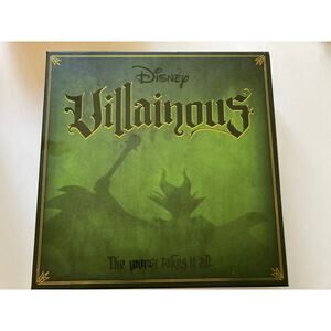 Disney Villainous Worst Takes It All Board Game Complete Brand New